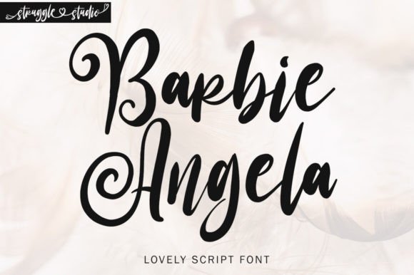 Barbie Angela: The Script Font That Elevates Small Business Brands