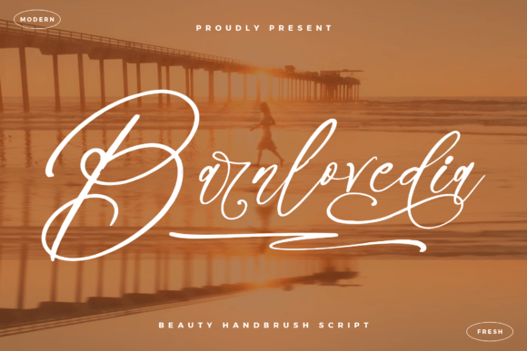 Barnlovedia: The Script Font That Stops the Scroll