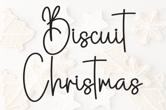 Biscuit Christmas: A Festive Font for Holiday Branding