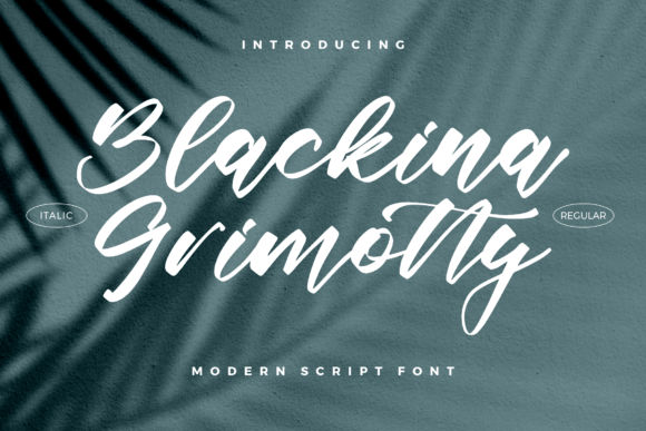 Blackina Grimotty Font Review for Campaign Design