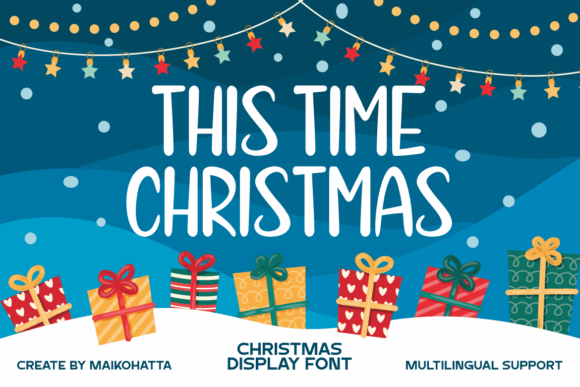 Boost Holiday Campaigns with the This Time Christmas Font