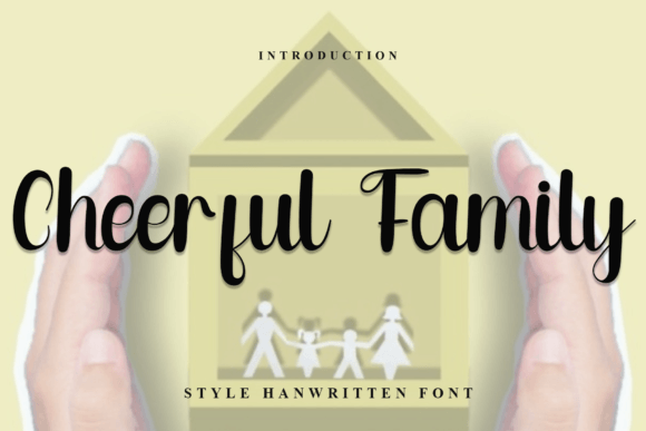 Cheerful Family: The Perfect Handwritten Font for Crafters