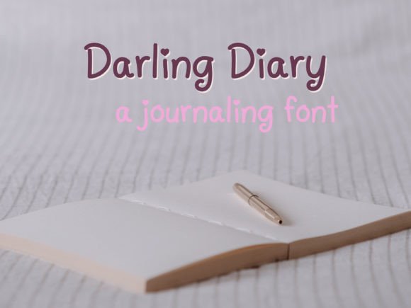 Darling Diary: A Handwritten Typeface for Digital Brands