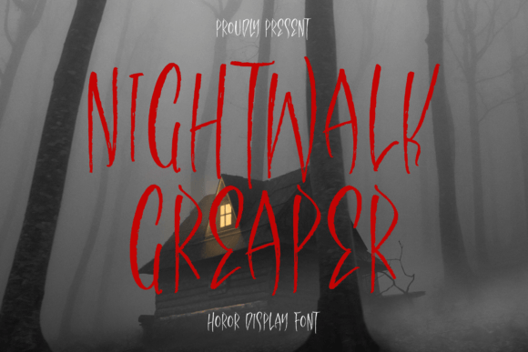 Designing with Nightwalk Greaper: A Spooky Handwritten Font for Web