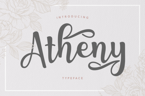 Elevate Editorial Design with the Atheny Typeface