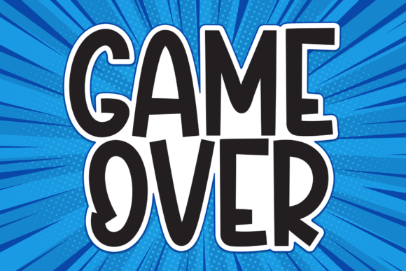 Game Over: A Handwritten Font for Editorial Impact