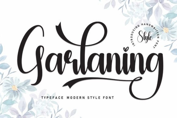 Garlaning: A Timeless Handwritten Font for Editorial Design