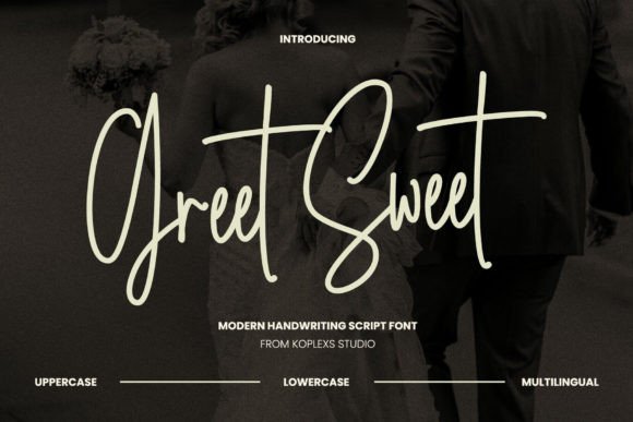 Greet Sweet: A Modern Handwriting Font for Editorial Design