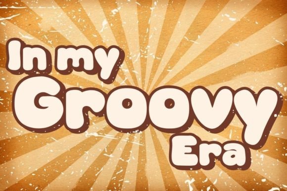 In My Groovy Era Font: A Crafter's Guide to Retro Style