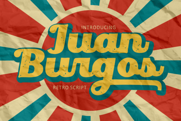 Juan Burgos: The Retro Script Font for Small Business Branding