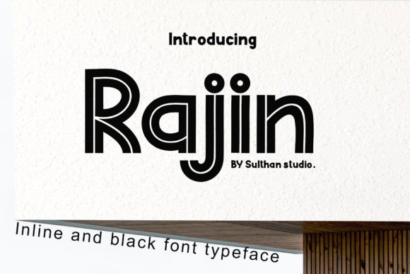 Rajin Font Review: A Bold Display Typeface for Modern Logos