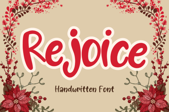 Rejoice: A Handwritten Font for Authentic Branding
