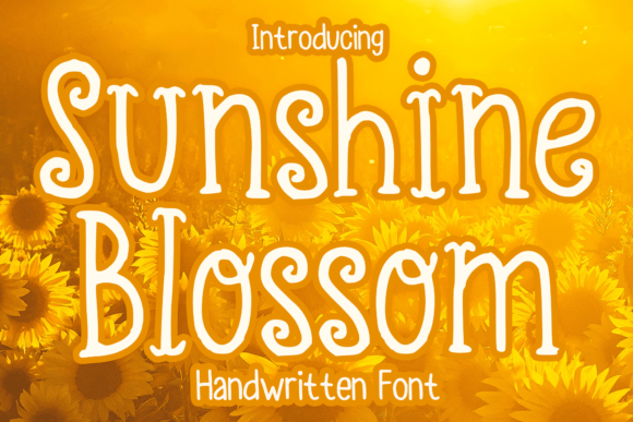 Sunshine Blossom Font Review: A Vintage Script for Branding