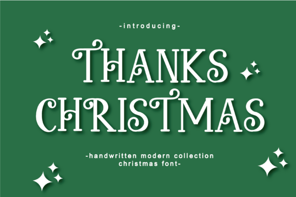 Thanks Christmas Typeface: A Festive Upgrade for Small Brands