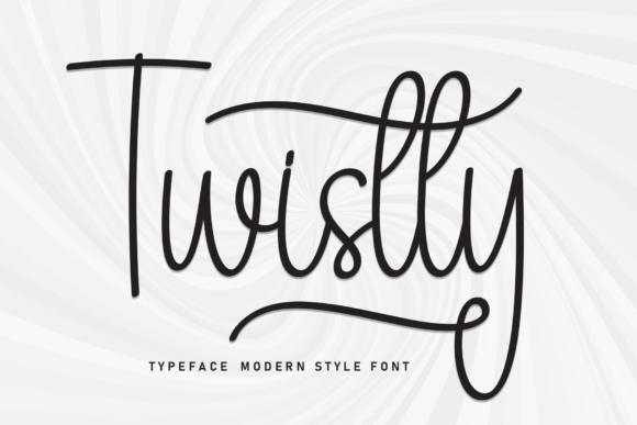 Twistly: A Creative Script Font for Small Business Branding