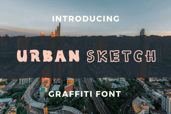 Urban Sketch Font: A Handwritten Typeface for Small Business Branding