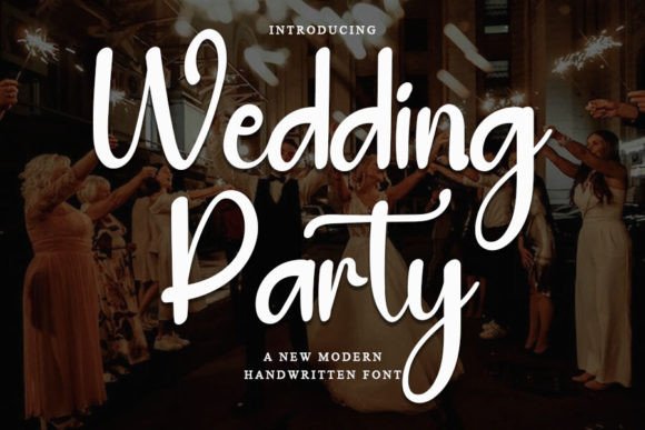 Wedding Party Font: Elevate Your Brand with Elegant Script