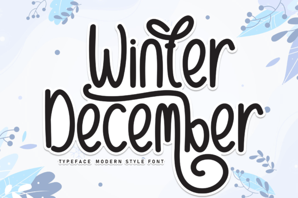 Winter December: A Handwritten Typeface for Editorial Warmth